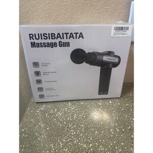 RUISIBAITATA Massage Gun Deep Tissue Percussion Massager 20‎ Speed LCD New